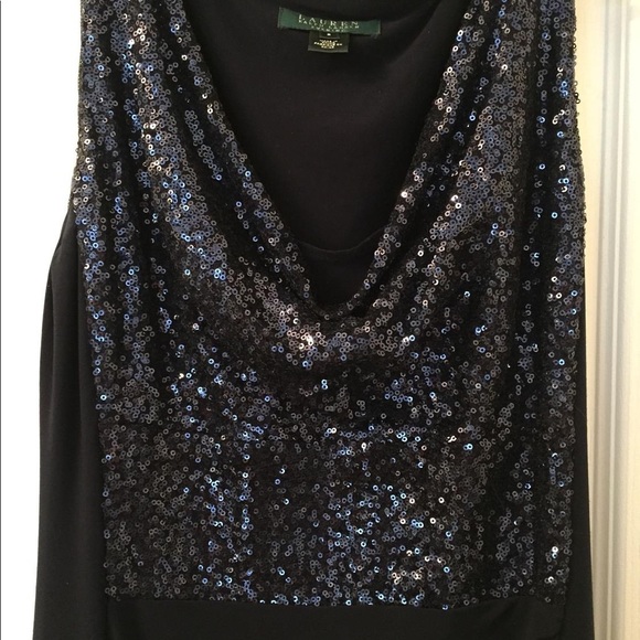 Ralph Lauren sequinned bodice gown - Picture 5 of 5